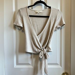 Project Social T Urban Outfitters Tie Top